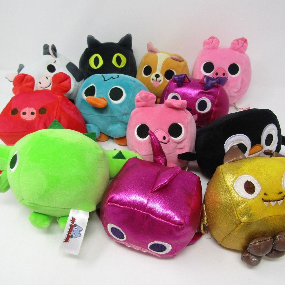Pet Simulator X BIG Games 4" Plushies Lot of 12 Stuffed Animals PSX Mystery Pets